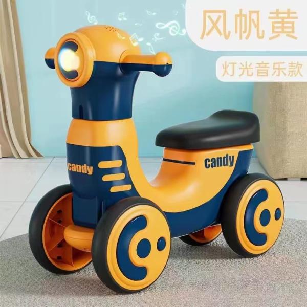 CE Fashionable 1-3 Years Old Childrens Ride On Cars Four Wheel Balance Bike