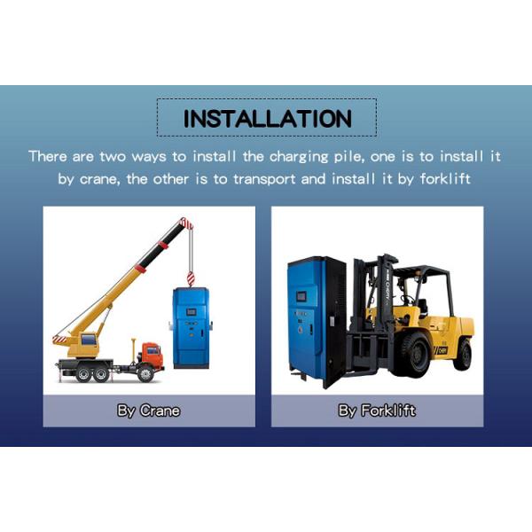 180KW CCS GBT Commercial Electric Vehicles DC EV Charging Stations Fast EV Charger Output Voltage Range 200-1000V Optional