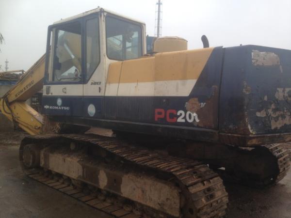 USED KOMATSU PC200-5 EXCAVATOR FOR SALE ORIGINAL JAPAN KOMATSU PC200-5 DIGGER SALE