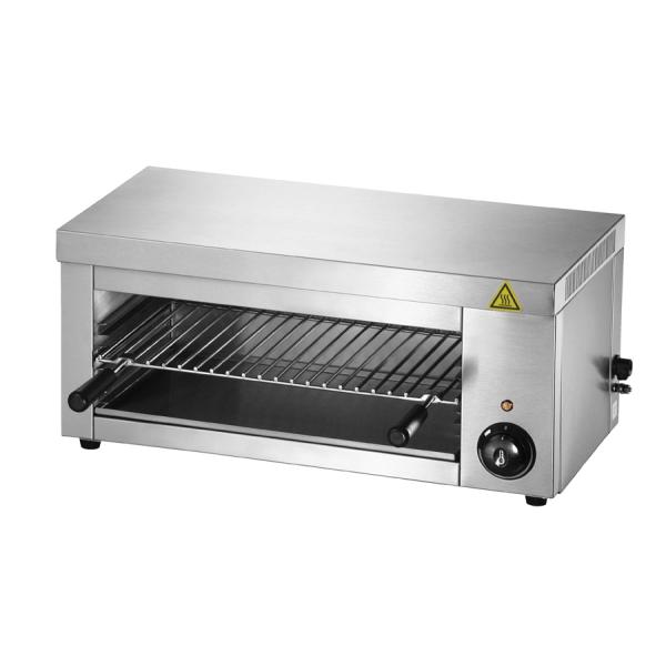 Four à salamandre électrique de comptoir de cuisine commerciale 2,2 kW en acier inoxydable