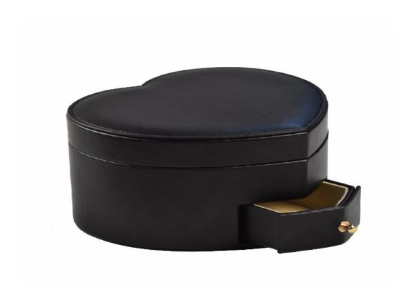 Heart Shape Jewelry Packaging Boxes Velvet Lining Material Customized With Drawer