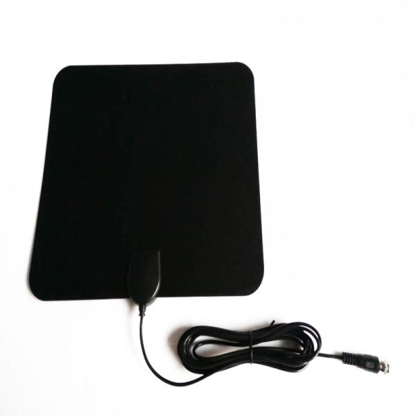 Mohu Leaf 50 60 mile Black ABS HDTV Thin Indoor Antenna Renewed