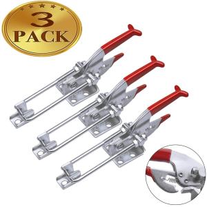 Heavy Duty A4005 Adjustable Zinc Plated Carbon Steel Toggle Latch Type Quick Release Toggle Clamp Latch in Bag