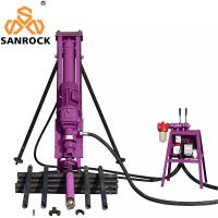 Máquina de perfuração de rocha de mineração Máquina de perfuração portátil de furo de furo de furo hidráulico pneumático