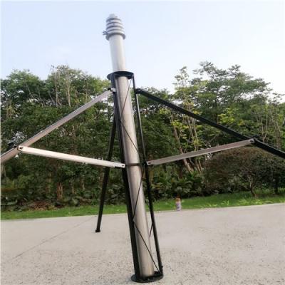 Mastro de alumínio 40ft de encurtamento secional da antena de Wifi