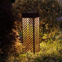 Lâmpadas LED à prova de pó de aço corten para o exterior iluminam o seu espaço exterior