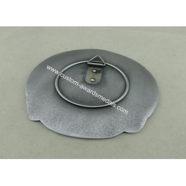 Personalized Deluxe Clutch Badges Souvenir 3D Metal Badges Antique Silver Plating