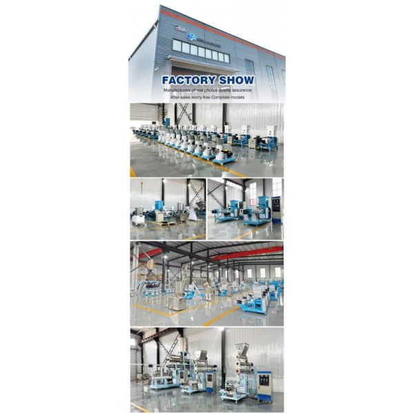 Automatic Fish Feed Extruder Machine Dog Food cat Food Fish Feed Puffing Machine Pet Feed Processing