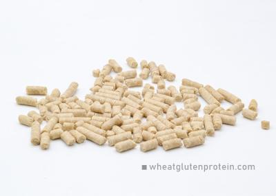 4 mm de diâmetro Proteína de glúten em grânulos de trigo para alimentos para animais da aquicultura