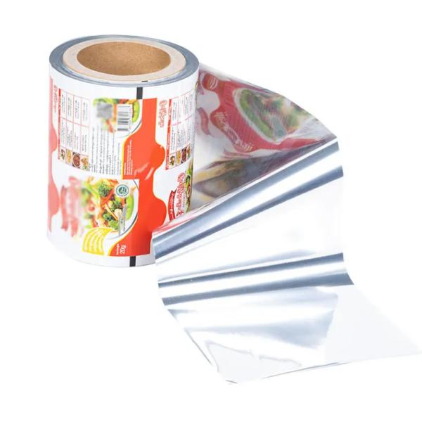 Custom Print Automatic Packing Film Aluminium Foil Printing Chicken Powder Seasoning Snacks Chips Food Packaging Roll Film