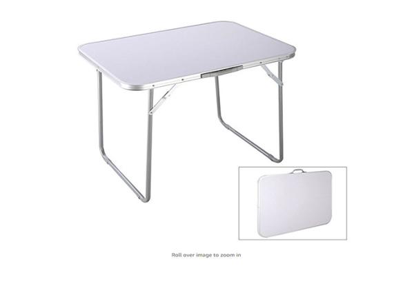 MDF Plate Aluminum Polywood Garden Table With Fire Resistant