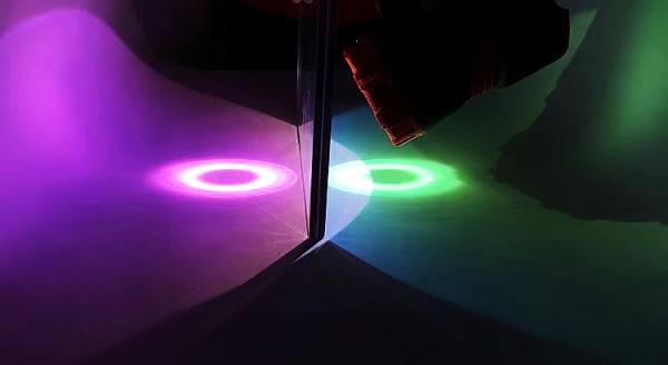 Decorative Dichroic Float Glass For Lighting Design