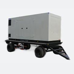 100KW Power Output Trailer Generator Set for High-Performance Needs