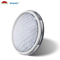 de 12V 17W 5 dos fios luzes PAR56 marinhas subaquáticas ultra lisas síncronos do ABS do controle IP68 do RGB para fora