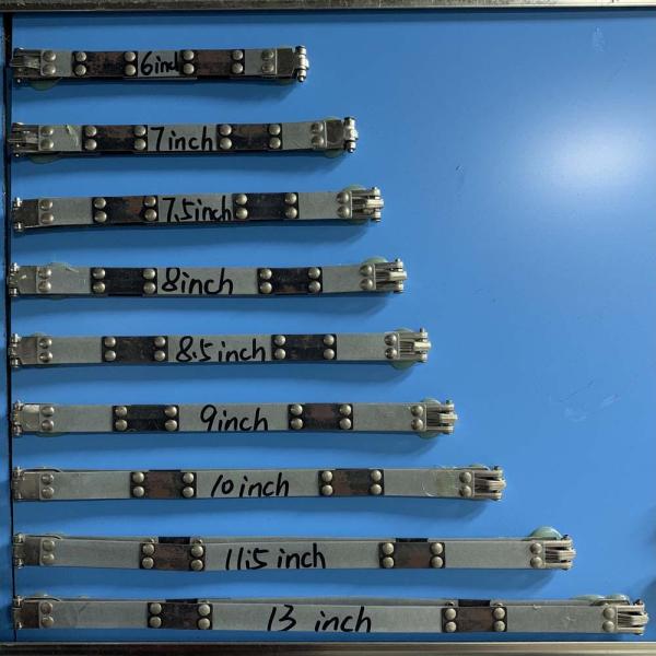 Brass Aluminum Bag Making Accessories Frame , Metal Bag Hook 10mm Thickness