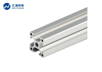 Perfil de alumínio anodizado de prata do entalhe de 6063T5 T/extrusões de alumínio modulares