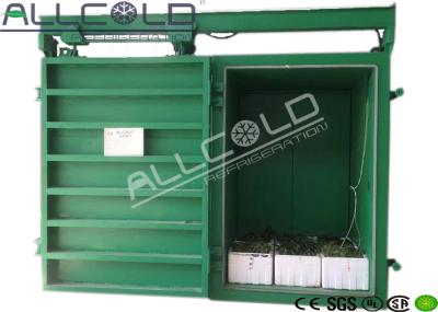 Vácuo fresco dos brócolis sistema de refrigeração 1500KG do equipamento refrigerando pelo ciclo