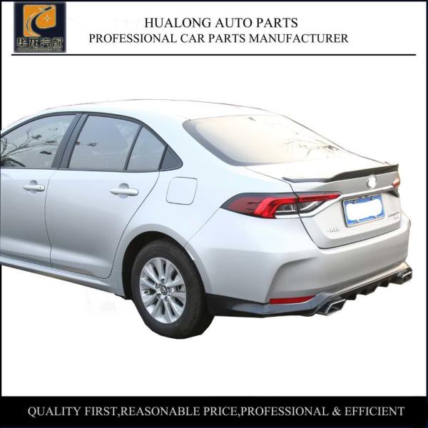 Upgraded Spoiler Vent Front Shovel Modified Body Kit 2019 Toyota Corolla Aftermarket Parts
