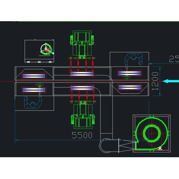 Sistemas de transportadores de recubrimiento de polvo compactos con curado por microondas para la producción de lotes pequeños