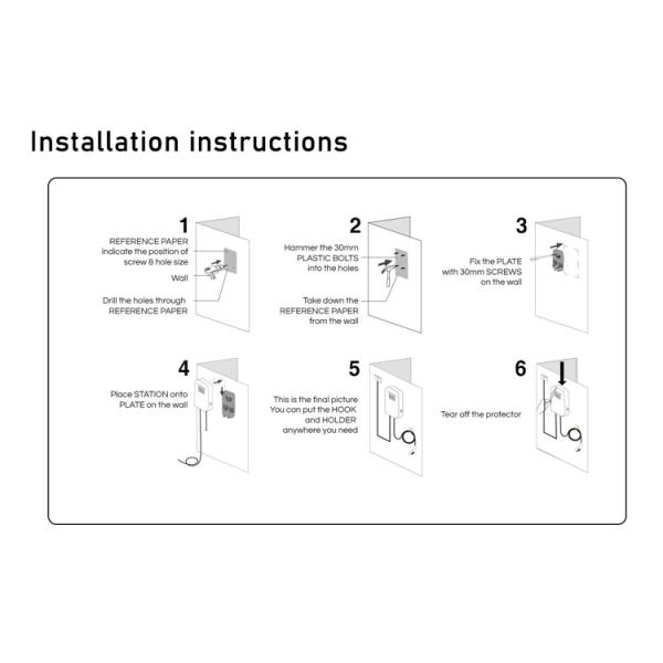 3.6KW / 7KW / 11KW / 22KW Home Ev Wallbox Charger With APP For Electric Car
