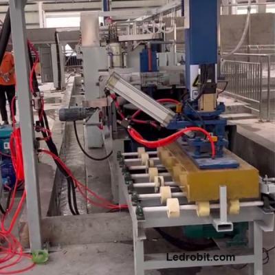Advanced Servo Motorized Palletizer System Customizable For Diverse Products