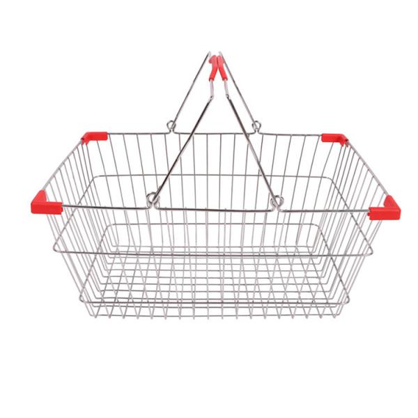 Stainless Steel Handheld Shopping Basket 60L-240L Customizable