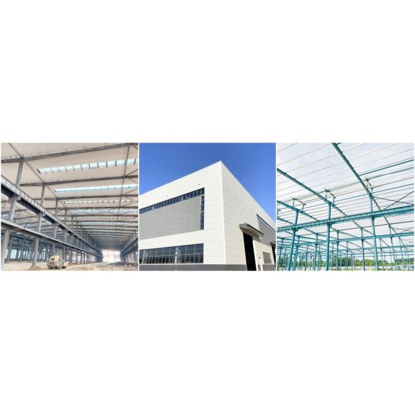Industrial Warehouse Portal Frame Prefab Steel Frame System Structure