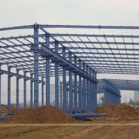 Armazém pré-fabricado de aço H Frame / Edifício de construção de estruturas de aço