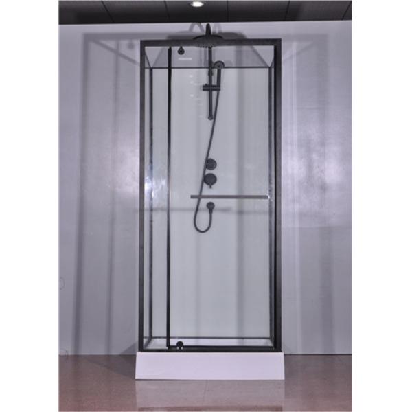 Fashion Pivot Door, Corner Shower Stalls , Square Shower Cabin with white acrylic tray