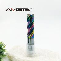 Efficient Chip Evacuation and Anti Stick  Rainbow U Type End Mill 