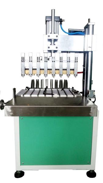 Magnetic Stripe Machine For Positioning And Bonding Magnetic Strip To Plastic Sheet