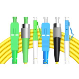 Single Mode Fiber Optic Patch Cord G652D G657A1 LSZH Optical Jumper for Ethernet Network