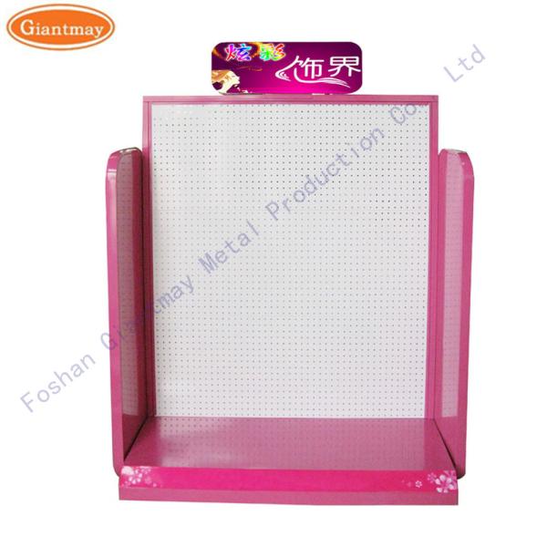 Fashion Floor Standing Pegboard Retail Floor Display Stands