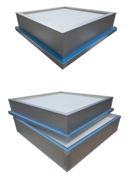 Filtro de aire profesional de Hepa del sello del gel de H13 H14 para el recinto limpio farmacéutico