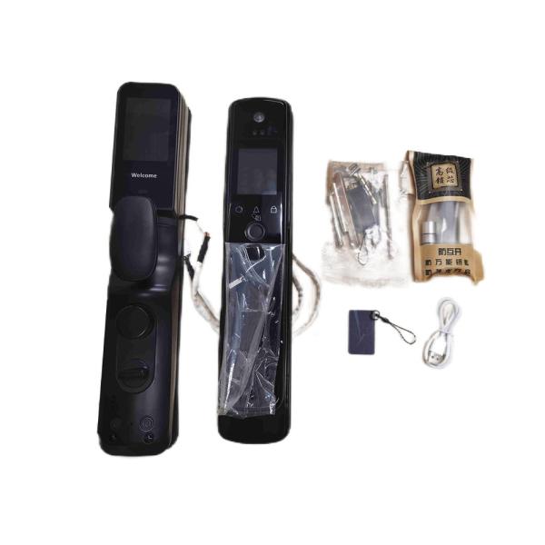 Fechaduras da porta Keyless da entrada da cara e da impressão digital