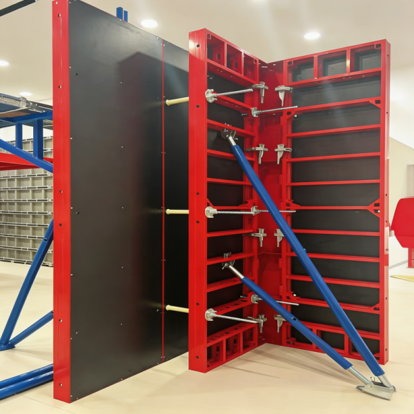 Durable Metal Formwork Panels Customized Modular Formwork System 1200x2400mm
