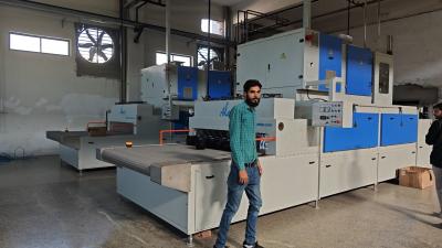 Water Cooled Radio Frequency Textile Dryer Eco Friendly With Thales Triode