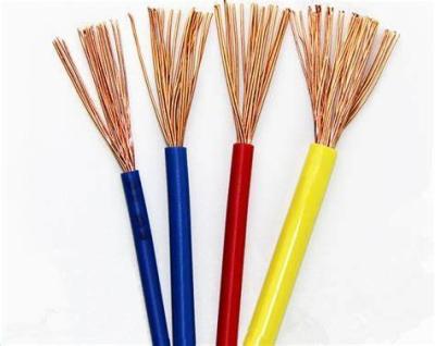 BVR 1,5 mm 2,5 mm 4 mm 6 mm PVC isolante fios elétricos flexíveis para cablagem de habitação