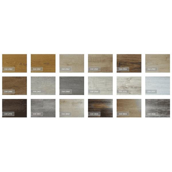 Отсутствие формальдегида 4mm Spc справляясь настил планки винила деревянным выглядеть роскошный водоустойчивый