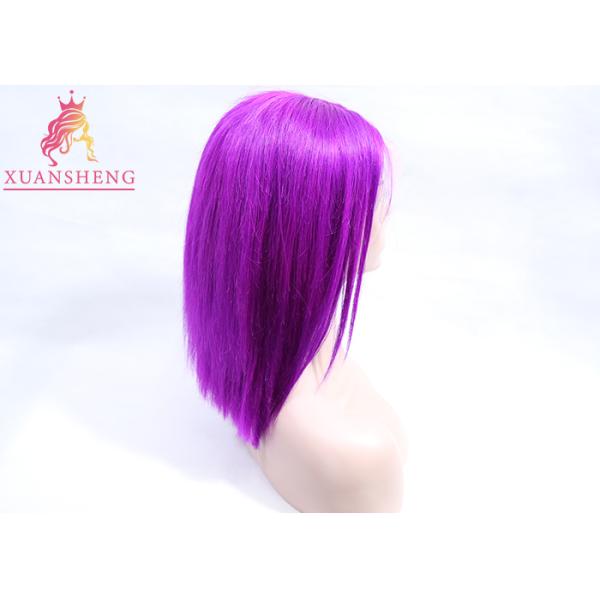 150% Density Straight Virgin Hair Lace Front Wig