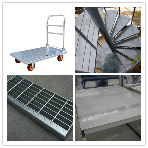 Hot Rolled Checkered Mild Steel Sheet Plate 600mm-1500mm