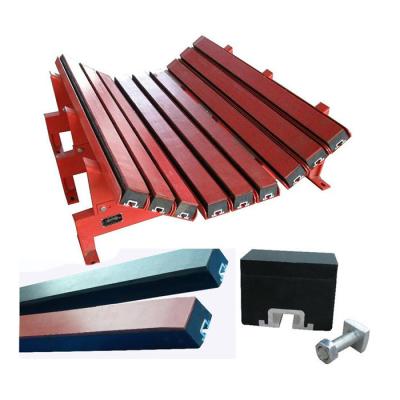 Conveyor Roller Support Slider Impact Bed Impact Bars 3 Legs 4 Legs Support
