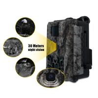 Caméra de trail de faune pas de lueur 30MP Image 1080P Vidéo imperméable à l'eau IP67 jusqu'à 512GB Stockage Prix compétitif Caméra de chasse