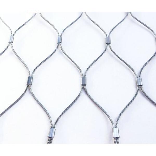 Сетка из нержавеющей проволоки 304 316 7x7 для защитного ограждения