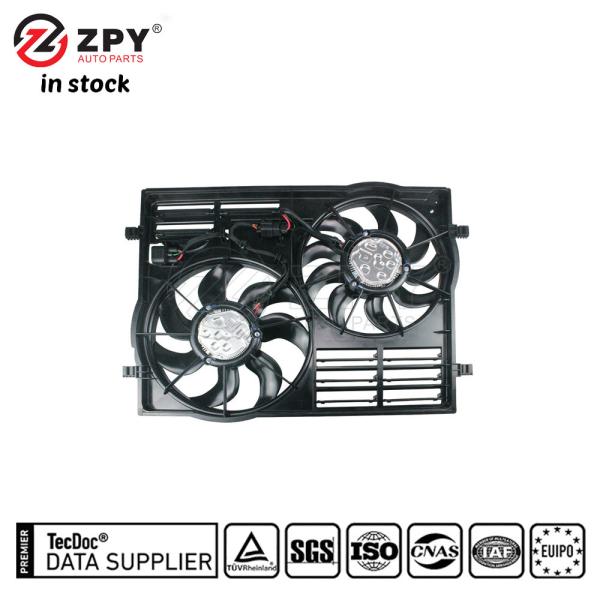 ZPY 7N0121207A ventilateur électrique double avec enveloppe pour Volkswagen Atlas