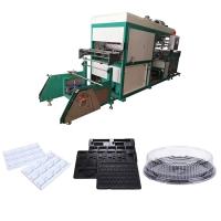 1-10 veces/minuto Presión Máquina de termoformado 380V Control PLC para cubiertas de plástico