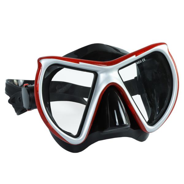 4mm Tempered Glass Dive Prescription Snorkel Mask Anti Fog Underwater