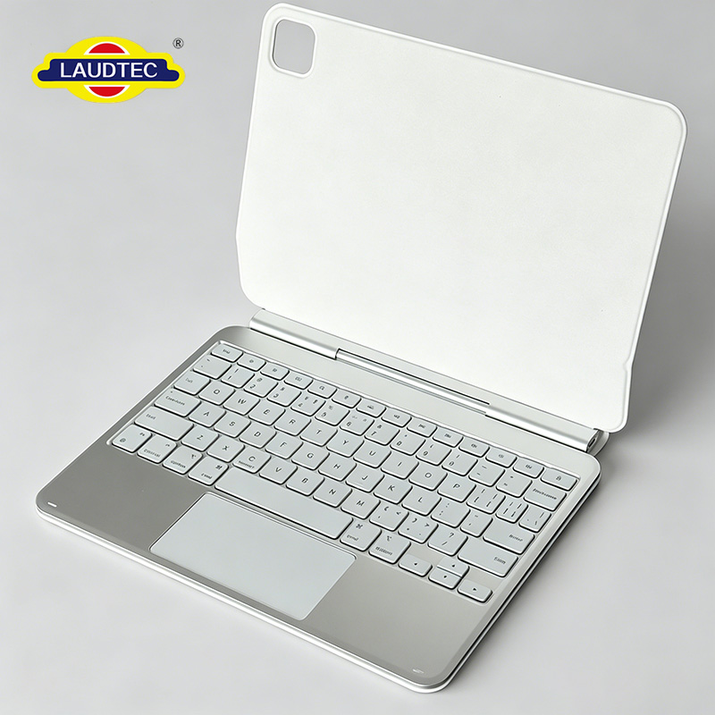 Aluminum Alloy Waterproof Ultra-Slim Backlit Keyboard Case for iPad 11/12.9/13 BT Smart Keyboard Cover OEM Supported