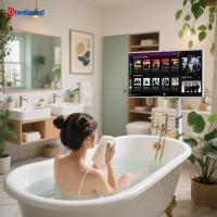 Qtenbaord Home Entertainment Lcd sans fil avec écran tactile Stand TV Suivez moi TV