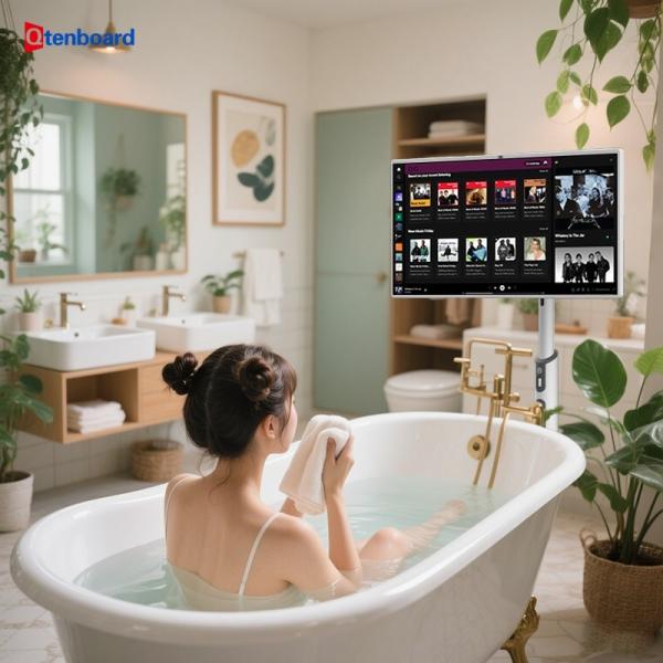 32 Inch 1080p Full-HD Portable TV Tablet with Built-In Battery and Smart Touch Screen Monitor